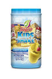KIDS SHAKE (Supra) Polvo Sabor Vainilla BOTE c/1.1 KG.