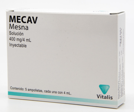 MECAV Sol. Iny. c/5 AMPTAS. 400 MG/4 ML.