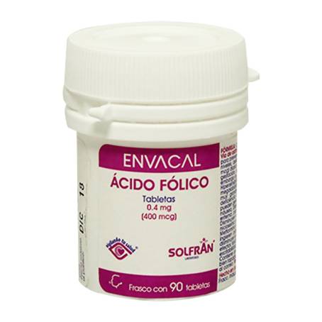 ENVACAL c/90 TABS. 0.4 MG. (400 MCG).