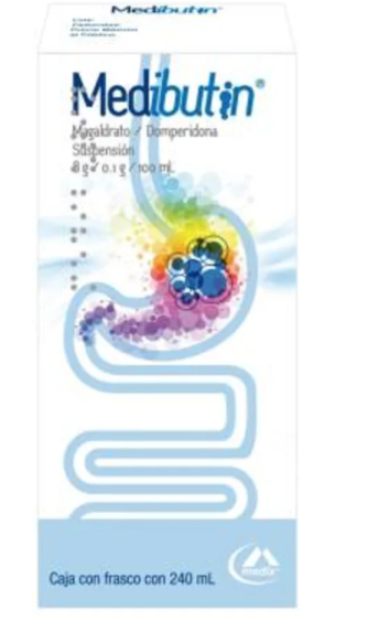 MEDIBUTIN  SUSP. Fco.  240 ML. 8-0.1 G/100 ML.