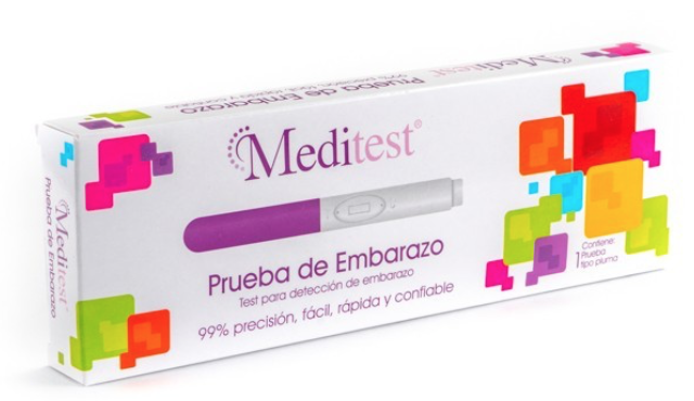 MEDITEST P.E. Tipo Pluma Caja c/1 PRUEBA.