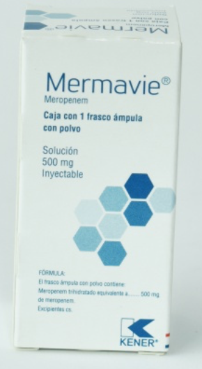 MERMAVIE Sol. Iny. c/1 FCO. AMP.  500 MG/10 ML.