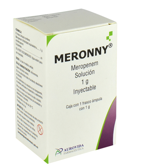 MERONNY Sol. Iny. c/1 FCO. AMP. 1 G.
