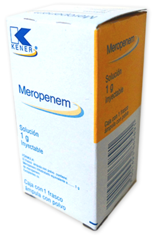 MEROPENEM (Son´s) Sol. Iny. c/1 FCO. AMP. 1 G.