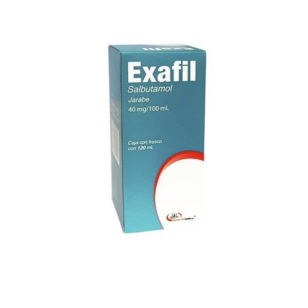 EXAFIL JBE. Fco. 120 ML. 40 MG/100 ML.