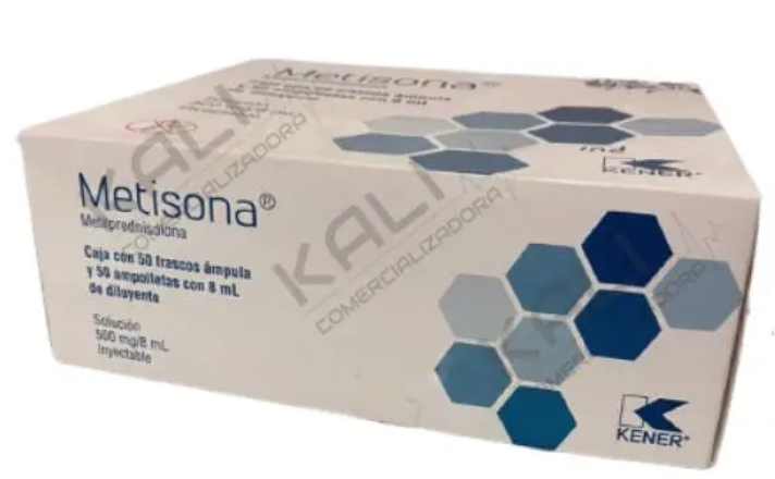 METISONA Sol. Iny. Caja c/50 FCO. AMP. 500 MG/8 ML.