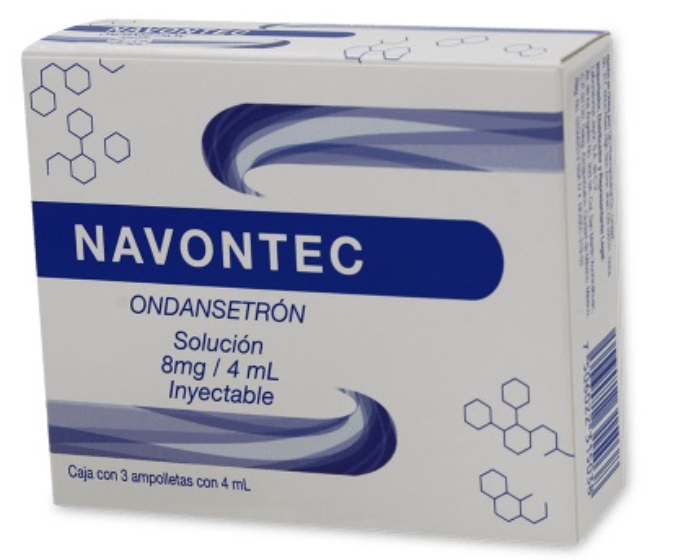 NAVONTEC Sol. Iny. c/3 AMPTAS. 8 MG/4 ML.