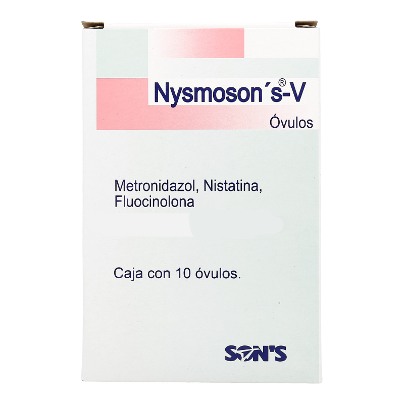 NYSMOSON´S-V c/10 OVULOS. 500 MG/100,000 UI/0.5 MG.