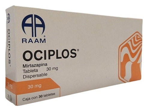 OCIPLOS c/30 TABS. Dispersables 30 MG.