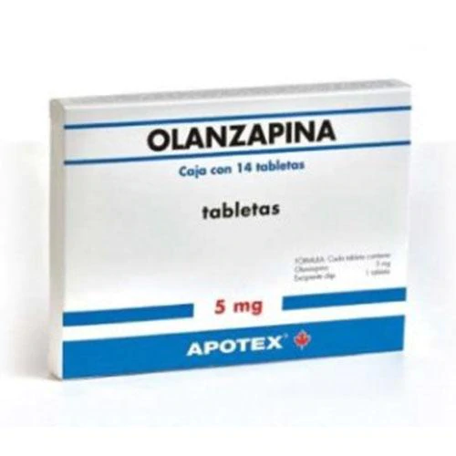 OLANZAPINA (Apotex) c/14 TABS.  5 MG.
