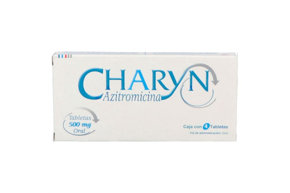 CHARYN c/4 TABS. 500 MG.