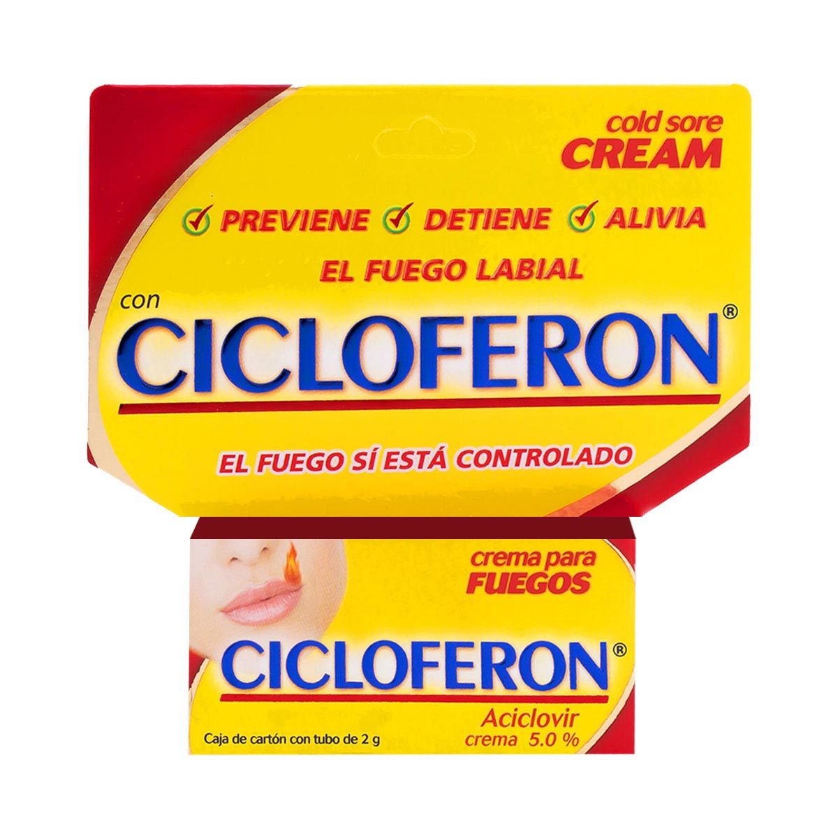 CICLOFERON CREMA 5.0% TUBO c/2 G.
