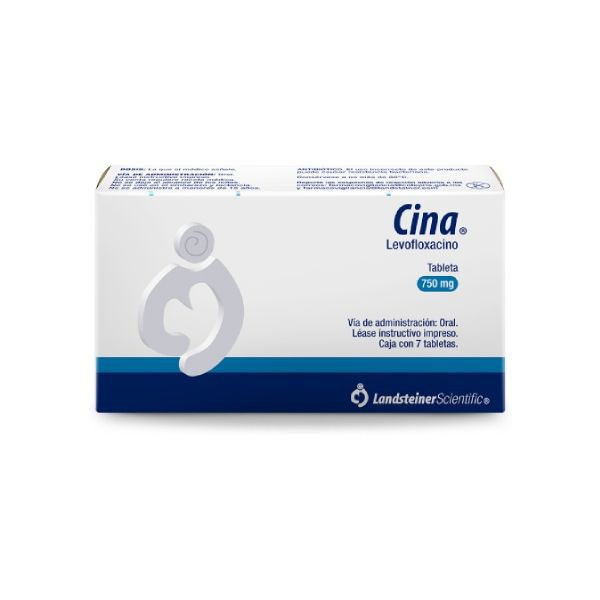 CINA C/7 TABS. 750 MG.