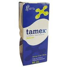 TAMEX SOLUCIÓN Fco. 60 ML. 100-5 MG/100 ML.
