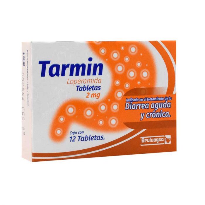 TARMIN C/12 TABS. 2 MG. (Loperamida)