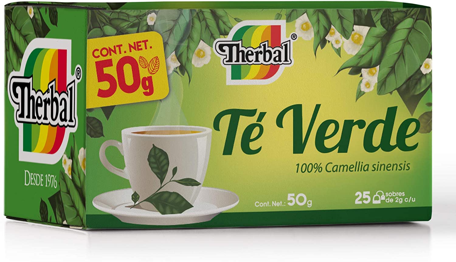 TÉ VERDE p/Infusión c/25 SOBS. 2 G.
