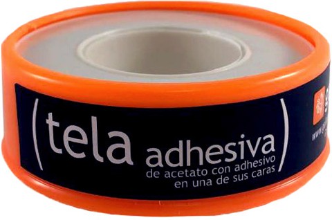 TELA ADHESIVA (Galia) Carrete A: 2.5cm; L: 5m. c/1 Pza.