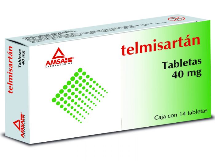 TELMISARTÁN (Amsa) c/14 TABS. 40 MG.