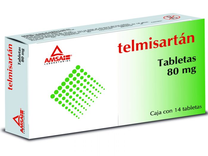 TELMISARTÁN (AMSA) C/14 TABS. 80 MG.