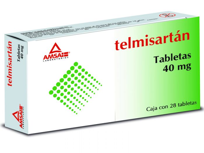 TELMISARTÁN (AMSA) C/28 TABS. 40 MG.