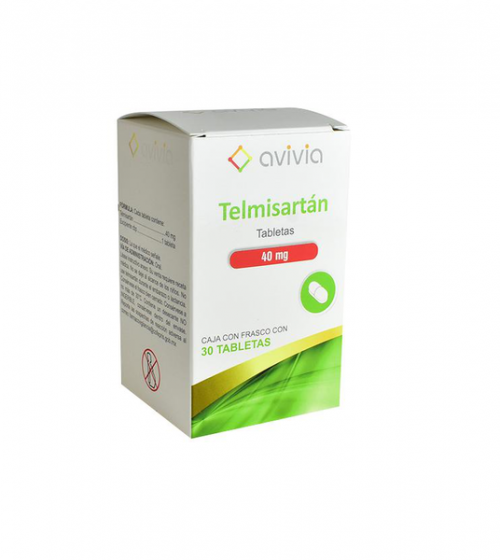 TELMISARTÁN (Avivia) c/30 TABS. 40 MG.