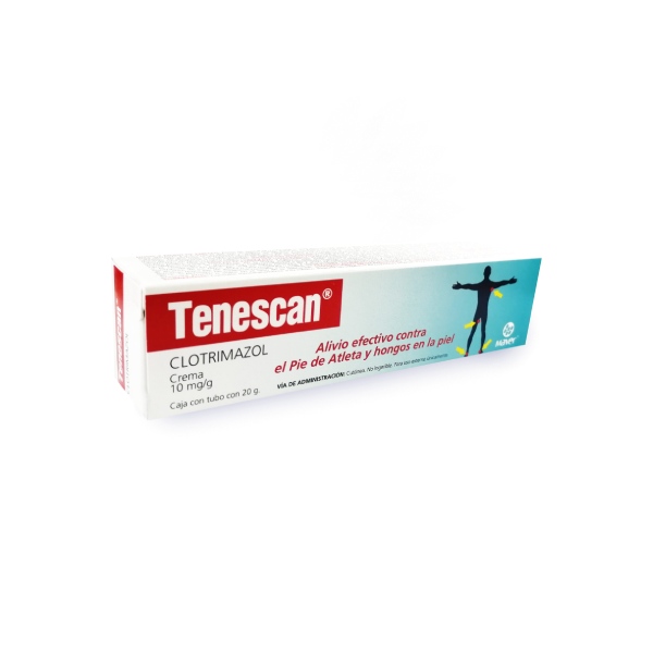 TENESCAN CREMA TUBO C/20 G. 10 MG/1 G.