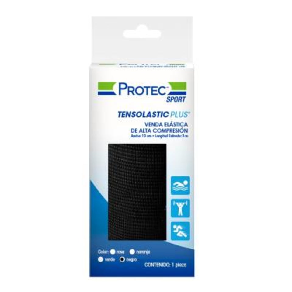 TENSOLASTIC PLUS (PROTEC SPORT) A: 10CM. L: 5MT. C (Venda elástica)