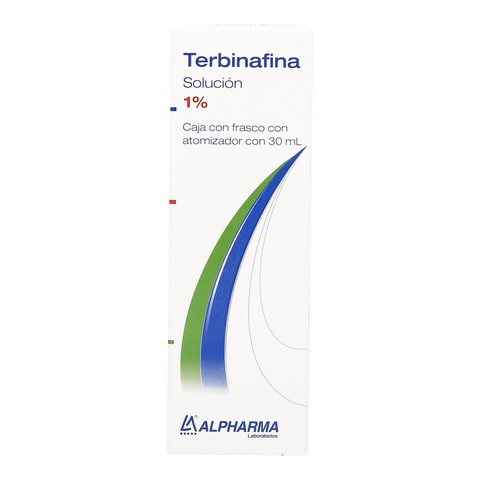 TERBINAFINA (Alpharma) SOLUCIÓN 1% Fco. Atomizador 30 ML.