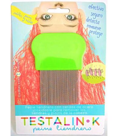 TESTALIN-K Peine Liendrero BLISTER c/1 Pza.