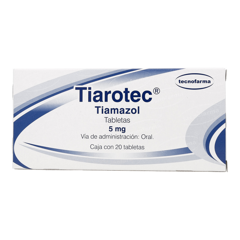TIAROTEC c/20 TABS. 5 MG.