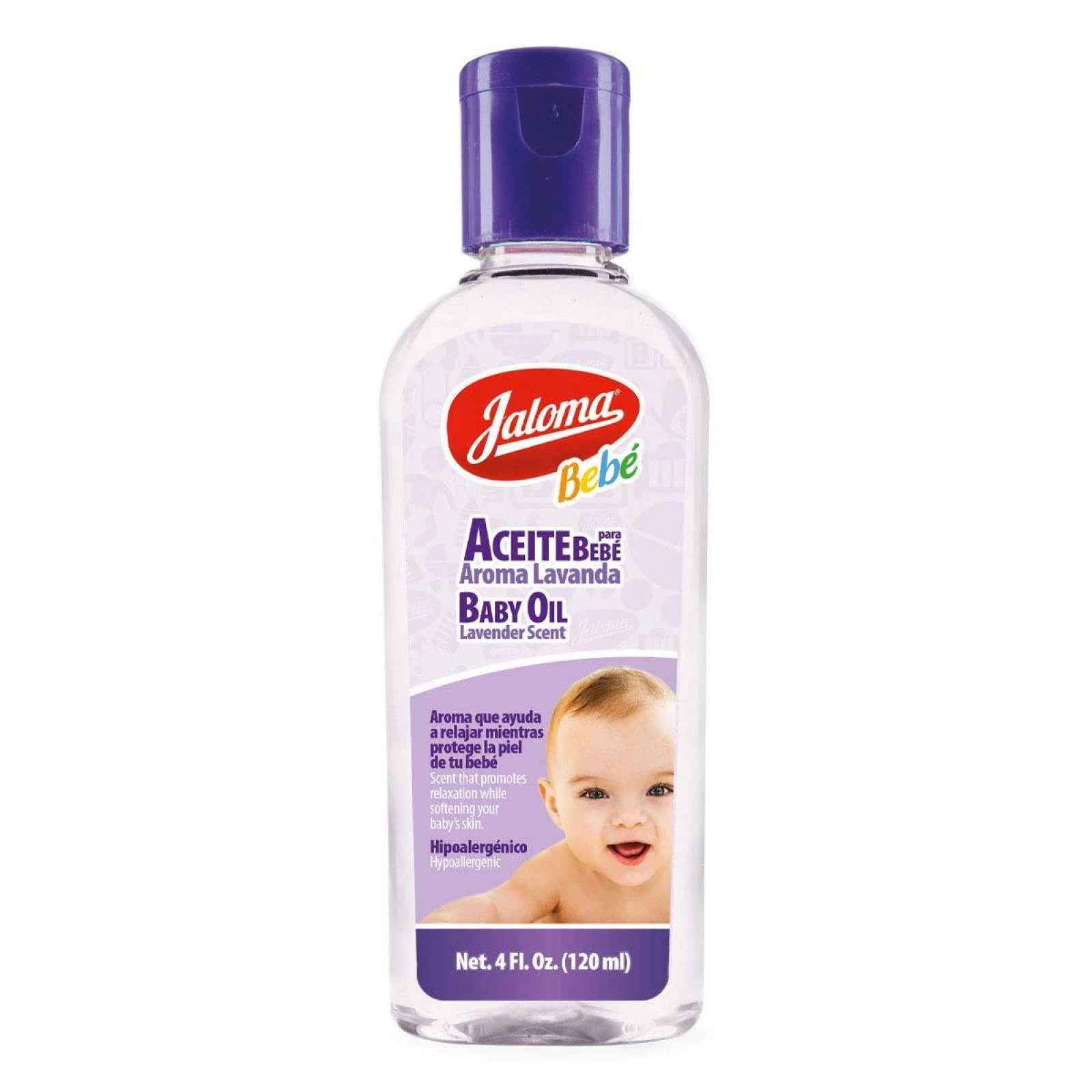 ACEITE PARA BEBÉ Aroma Lavanda (Jaloma) Fco. 120 ML.