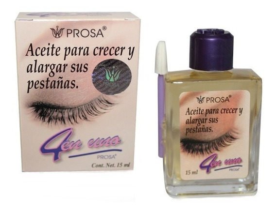 ACEITE PARA PESTAÑAS (Prosa) 4 en 1 Fco. c/15 ML.