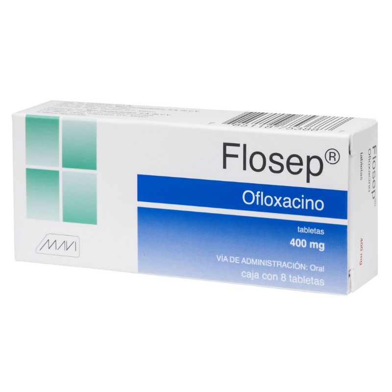 FLOSEP  C/8 TABS. 400 MG.