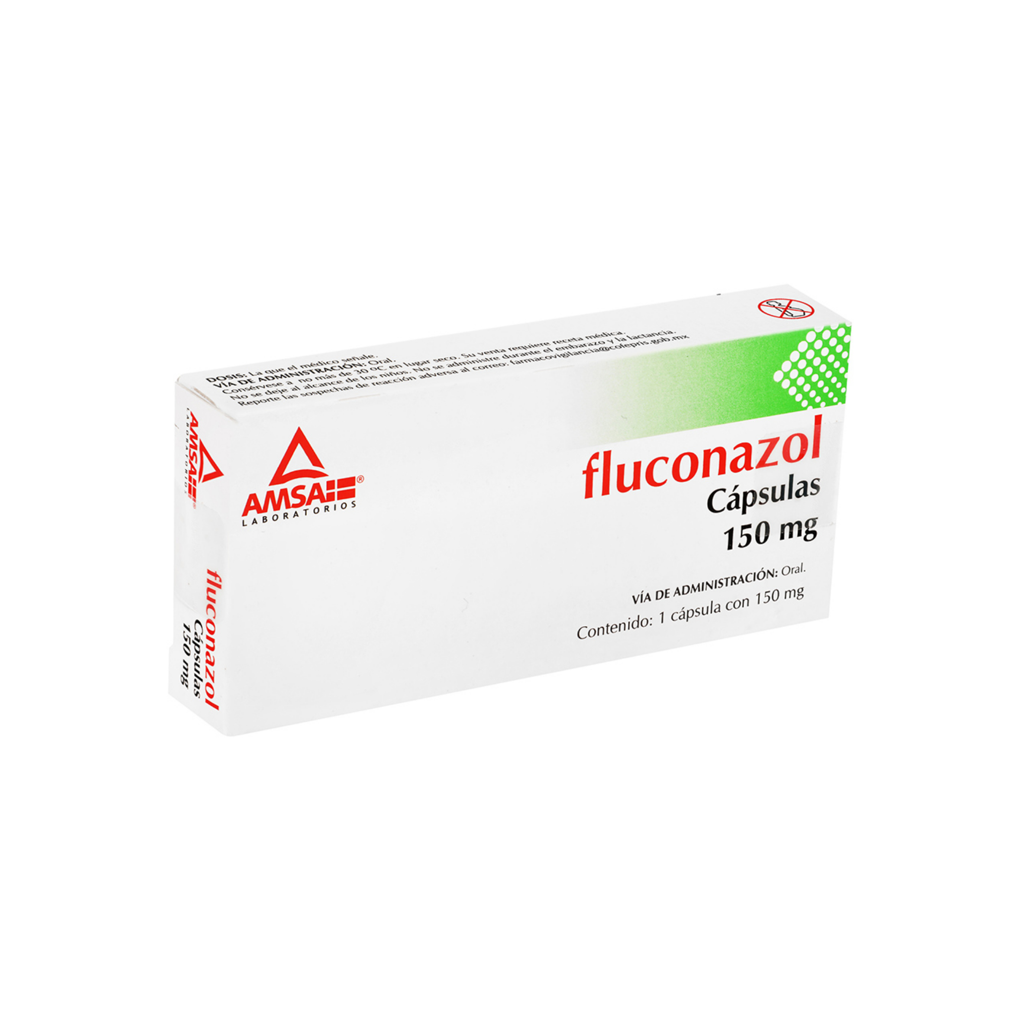 FLUCONAZOL (Amsa) c/1 CAPS. 150 MG.