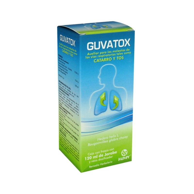 GUVATOX JARABE Fco. 120 ML. 10.84-0.54 G/100 ML.