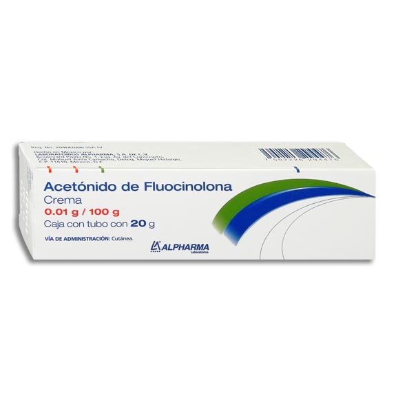 FLUOCINOLONA (Alpharma) CREMA Tubo c/20 G. 0.01 G/100 G.