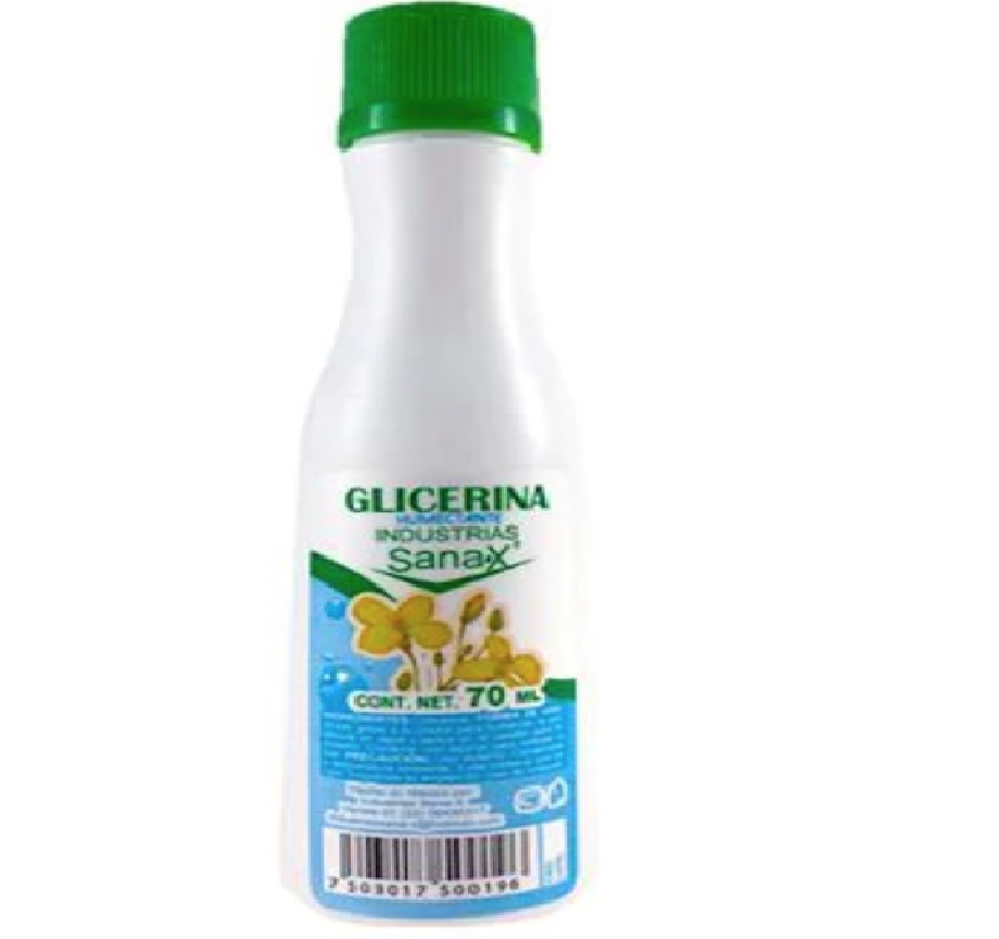 GLICERINA LIQUIDA (Sanax) Fco. c/70 ML.