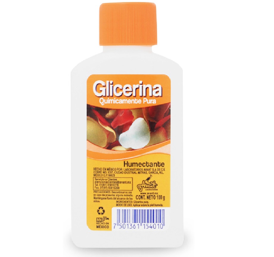 GLICERINA PURA LIQUIDA (Avant) Fco. 100 G.