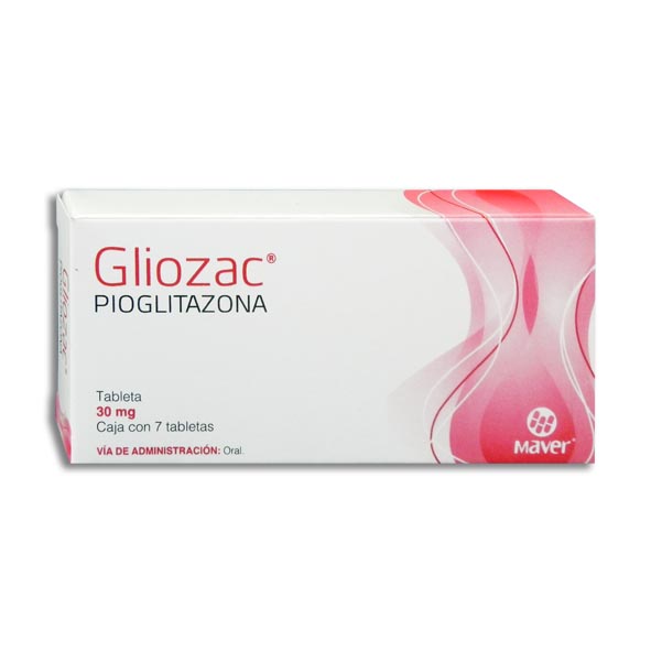 GLIOZAC c/7 TABS. 30 MG.