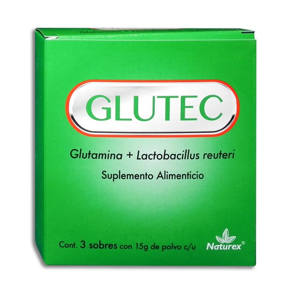 GLUTEC c/3 SOBRES POLVO 15 G.
