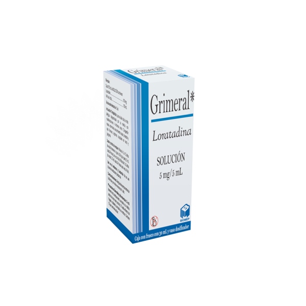 GRIMERAL SOLUCIÓN FCO. 30 ML. 5 MG/5 ML.