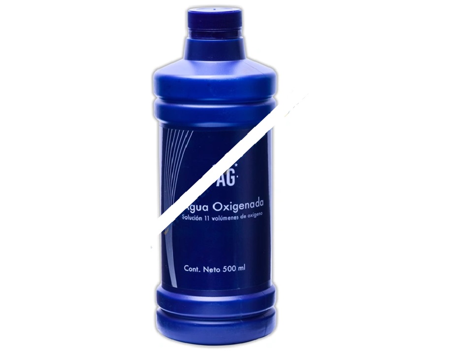 AGUA OXIGENADA (AG) SOLUCION AL 3.5% FCO. 500 ML.