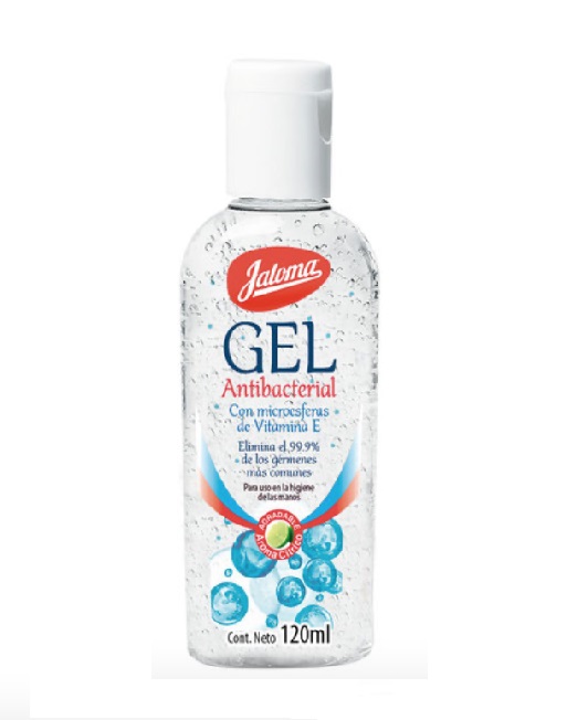 GEL ANTISÉPTICO PARA MANOS (Jaloma) Fco. 120 ML.