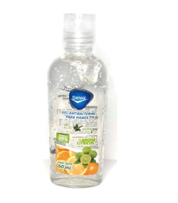 GEL DE LIMPIEZA PARA MANOS (Sanax) Fco. c/ 60 ML.
