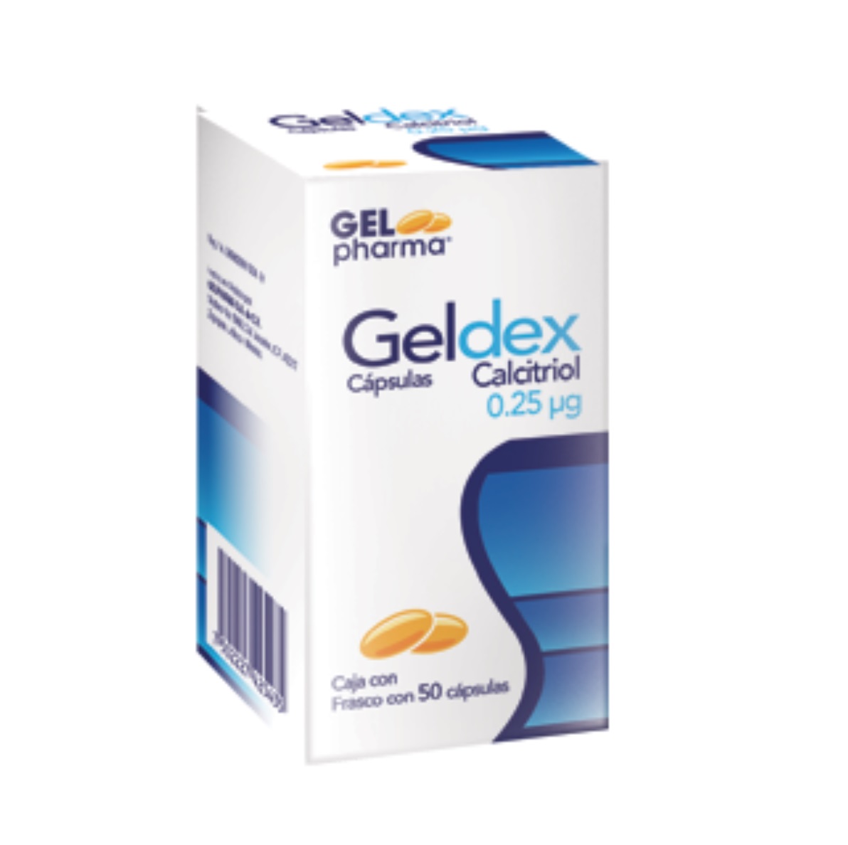 GELDEX c/50 CAPS. 0.25 MCG.