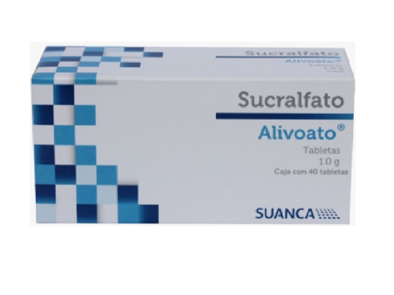 SUCRALFATO (Suanca) c/40 TABS. 1.0 G.