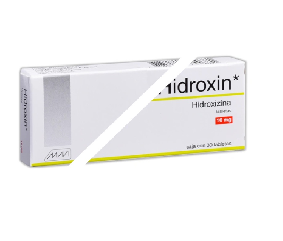 HIDROXIN c/30 TABS. 10 MG.