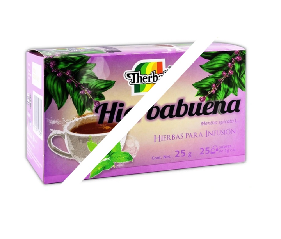 HIERBABUENA p/Infusion c/25 SOBS. 1 G.