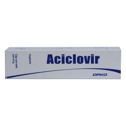 ACICLOVIR (Opko) UNGÜENTO OFTÁLMICO Tubo 4.5 G. 30 MG/1 G.