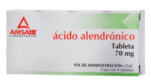 ÁCIDO ALENDRÓNICO (Amsa) c/ 4 TABS. 70 MG.